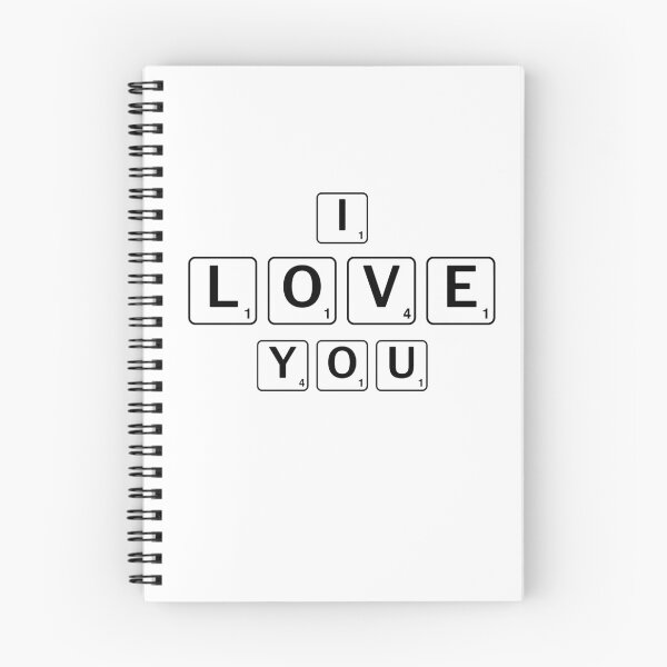 Item preview, Cute "I Love You" Scrabble Tiles designed and sold by DSweethearts.