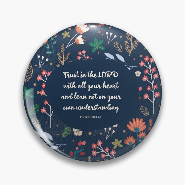 Item preview, Proverbs 3:5-6, Trust in the Lord designed and sold by StudioCitrine.