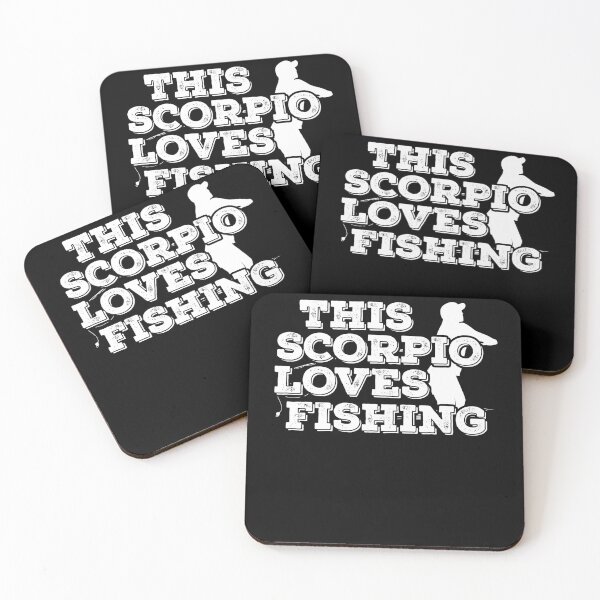 Item preview, This Scorpio Loves Fishing designed and sold by TheCrazyBear.