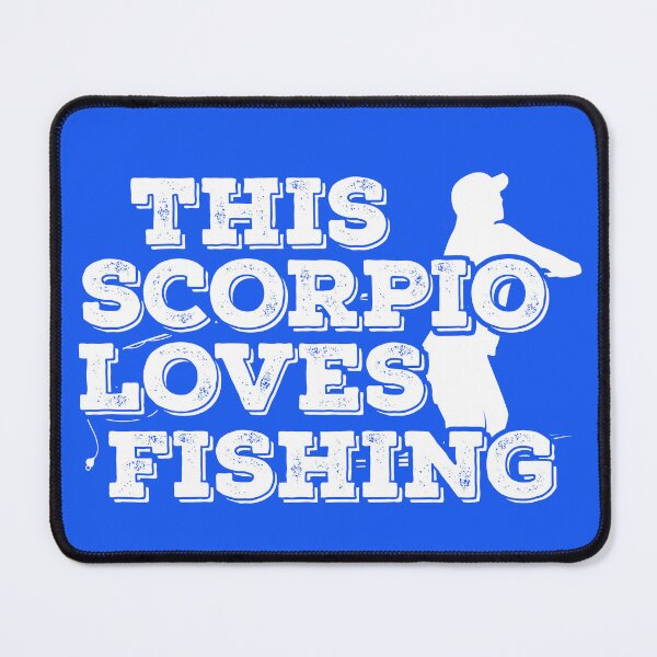 Item preview, This Scorpio Loves Fishing designed and sold by TheCrazyBear.