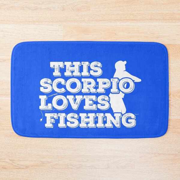 Item preview, This Scorpio Loves Fishing designed and sold by TheCrazyBear.
