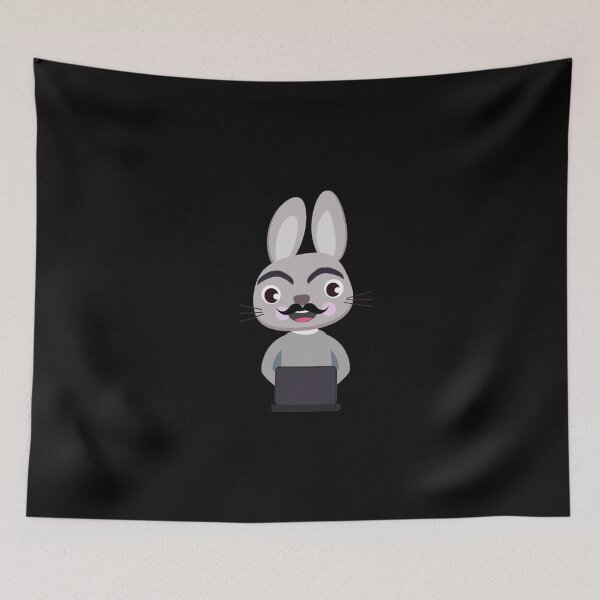 Item preview, Funny rabbit designed and sold by Xodin.