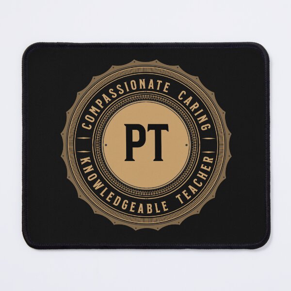 Item preview, Physical therapy Design for a stylish declaration of your profession of PT for teachers, co workers, retirement or a gift.  designed and sold by tranquilbeach.