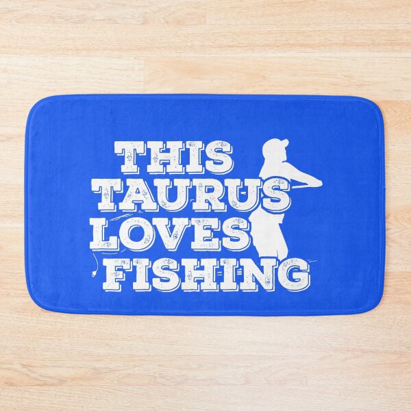 Item preview, This Taurus Loves Fishing designed and sold by TheCrazyBear.