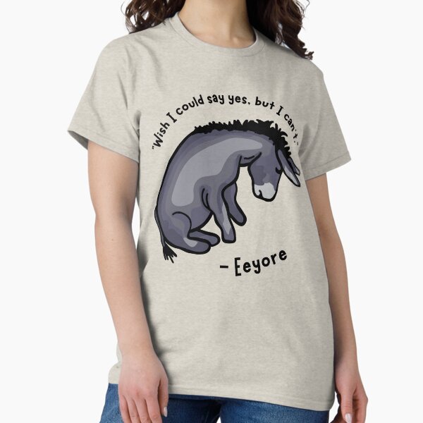 Item preview, Sad Eeyore Quote designed and sold by Unhinged Heather.