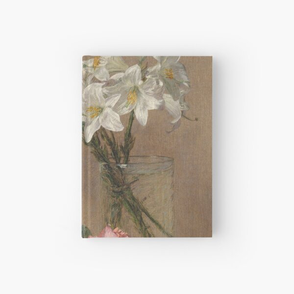 Henri Fantin-Latour - Roses And Lilies Hardcover Journal