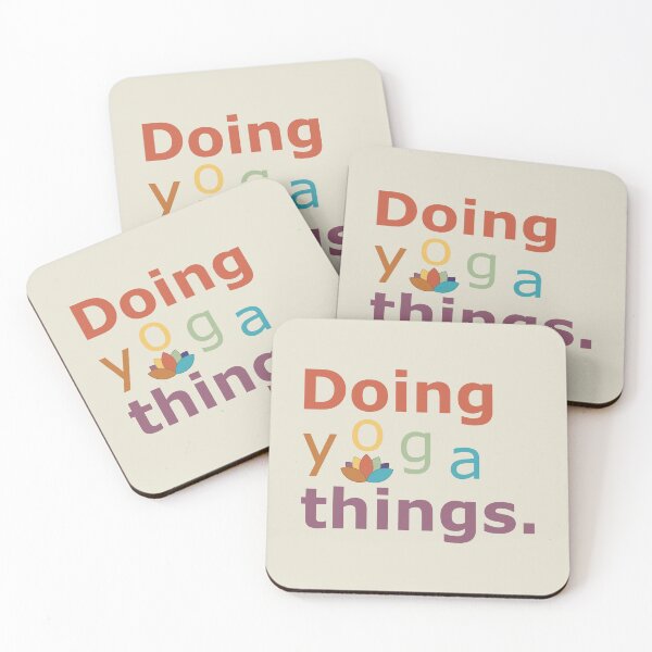 Item preview, Doing yoga things. designed and sold by SaturdayMeadow.