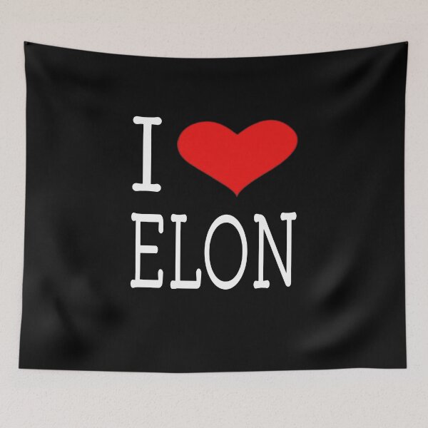 Item preview, I Love Elon T Shirt designed and sold by Teetans.