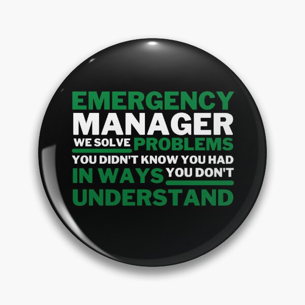 Item preview, Emergency Manager designed and sold by So Simpl.