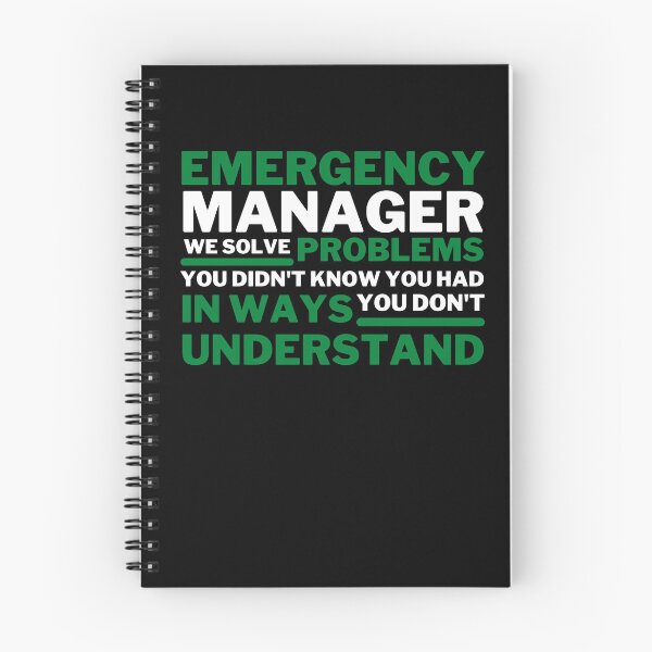 Item preview, Emergency Manager designed and sold by So Simpl.