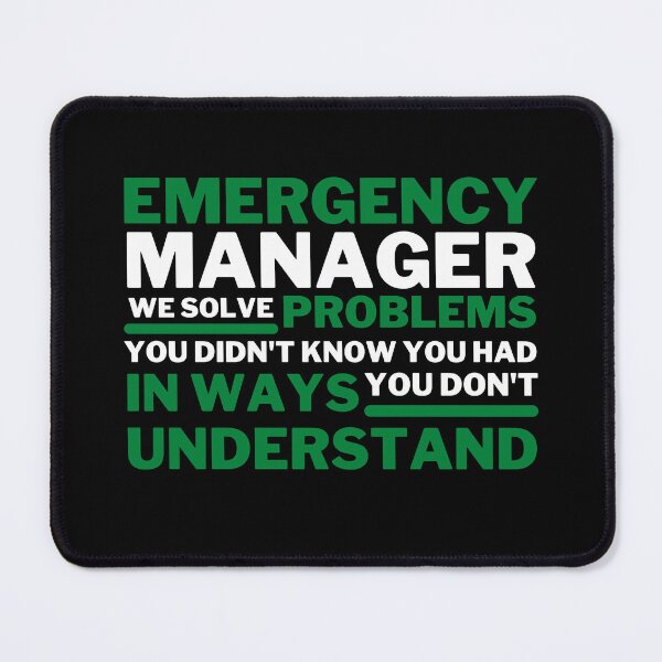 Item preview, Emergency Manager designed and sold by So Simpl.