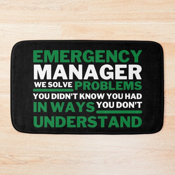 Item preview, Emergency Manager designed and sold by So Simpl.