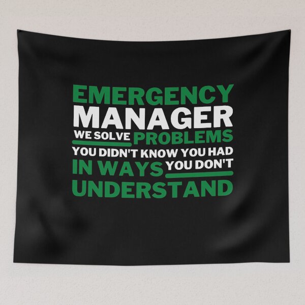 Item preview, Emergency Manager designed and sold by So Simpl.