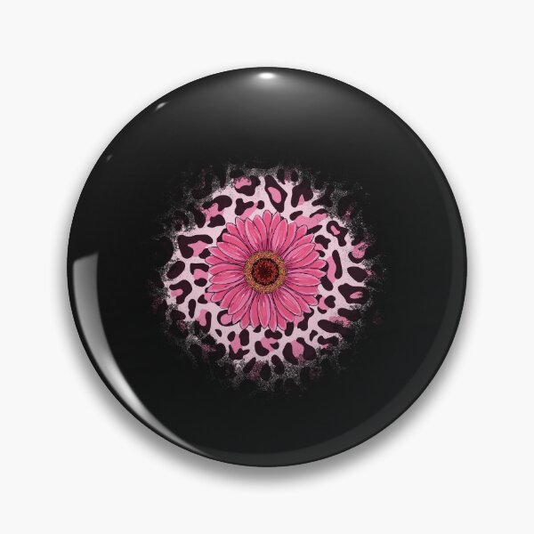 Item preview, Pink Sunflower Leopard designed and sold by HappyLifeCreate.