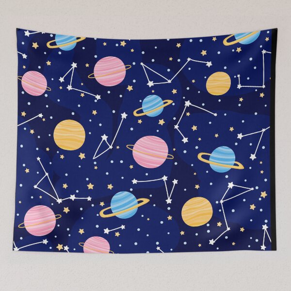 Item preview, Cool wallpapers supreme, spaces in blue color designed and sold by The Love Quill.