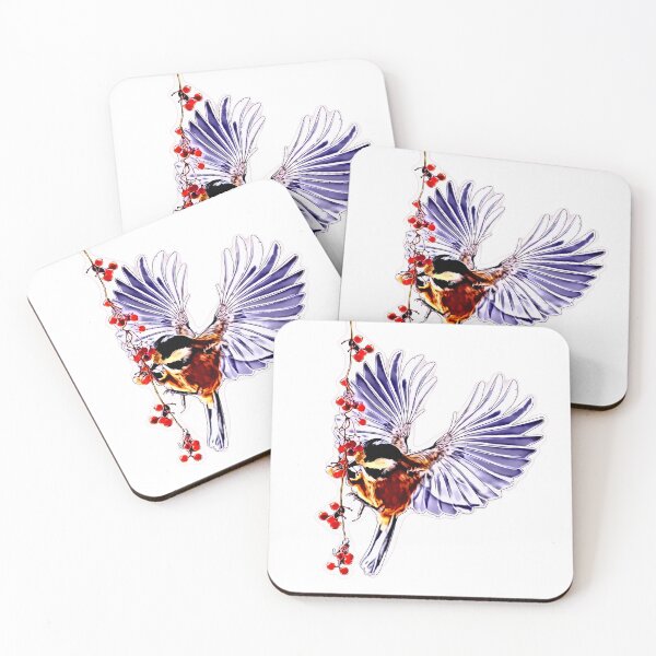 Item preview, Bird eats berries designed and sold by Zanimations.
