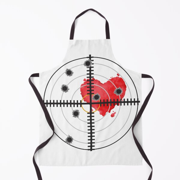 Item preview, Heart in the Sniper Scope Crosshair Symbol of falling in love designed and sold by Goliardika-Shop.