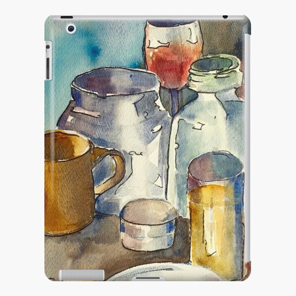 Still Life with Wine Glass iPad Snap Case