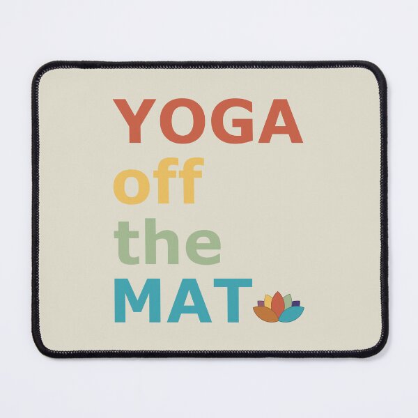 Item preview, Yoga off the Mat designed and sold by SaturdayMeadow.