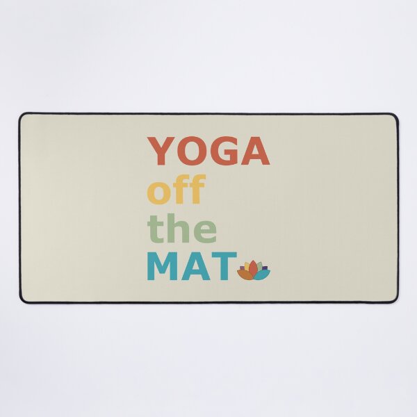 Item preview, Yoga off the Mat designed and sold by SaturdayMeadow.