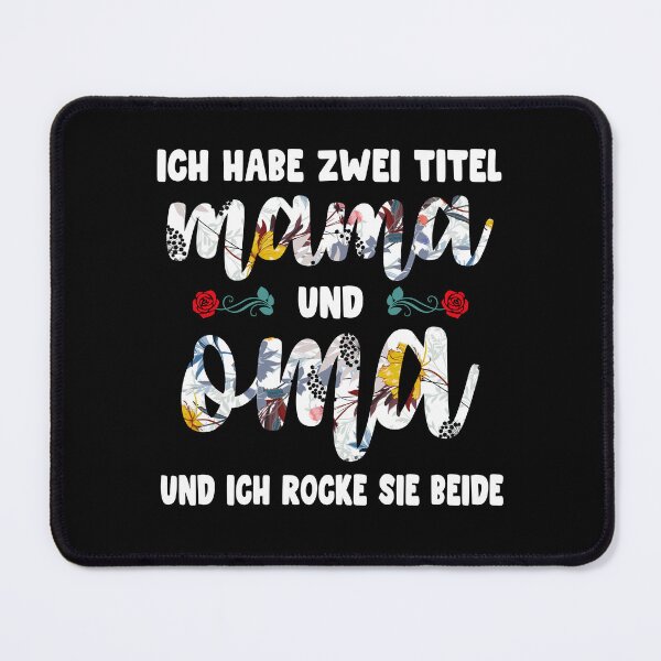 Item preview, ich Habe Zwei Titel Mama & Oma Und Ich Rocke Sie Beide designed and sold by Tatus Brinal.