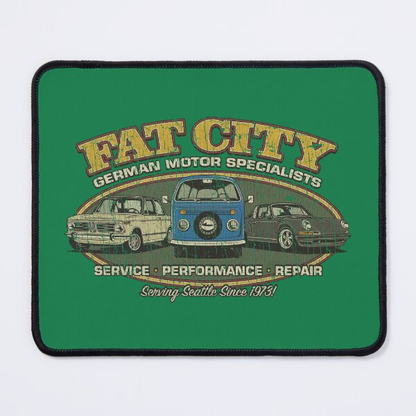 Item preview, Fat City German Motor Specialists 1973 designed and sold by AstroZombie6669.