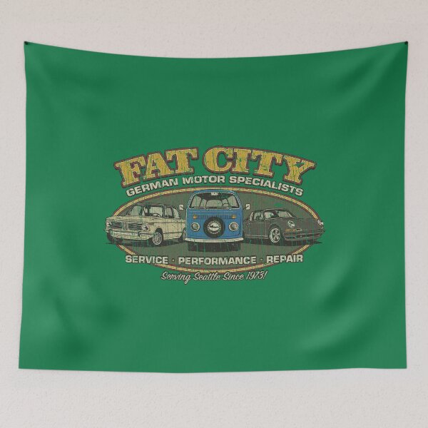 Item preview, Fat City German Motor Specialists 1973 designed and sold by AstroZombie6669.