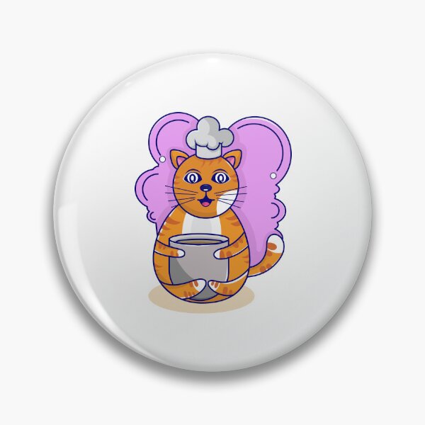 Item preview, Cute cat chef designed and sold by Cheni-Yathri.