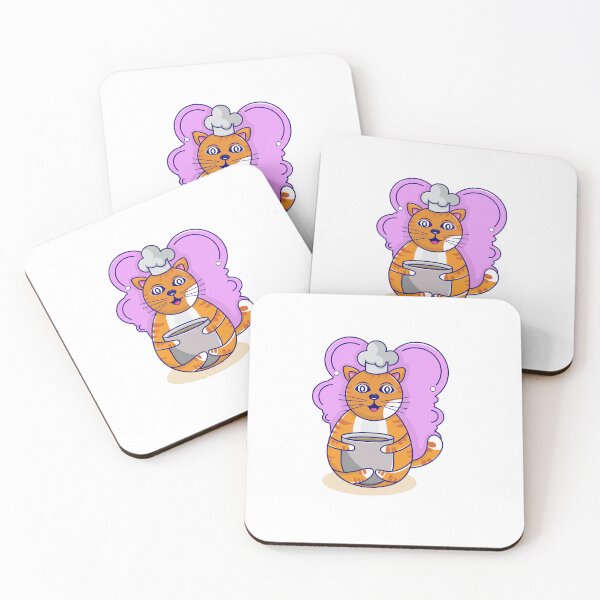 Item preview, Cute cat chef designed and sold by Cheni-Yathri.