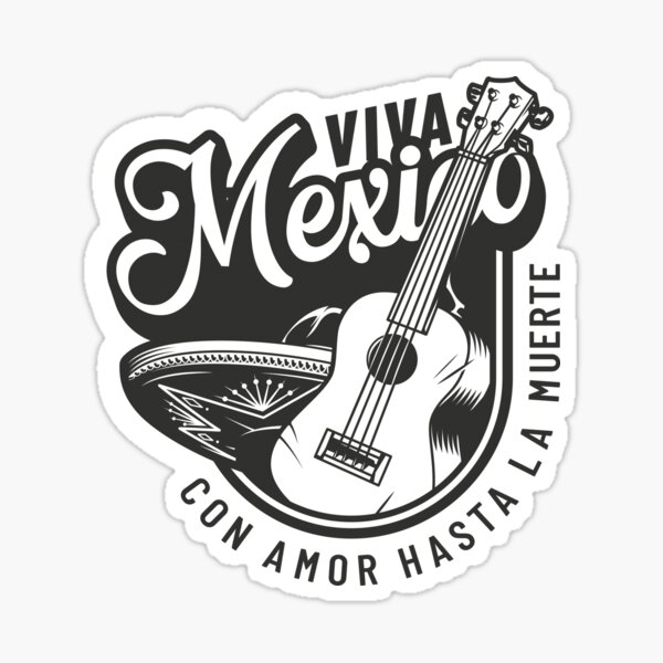 mexico-music-sticker-by-graphixvectory-redbubble