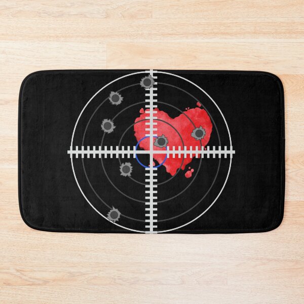 Item preview, Heart in the crosshair. Symbol of falling in love designed and sold by Goliardika-Shop.