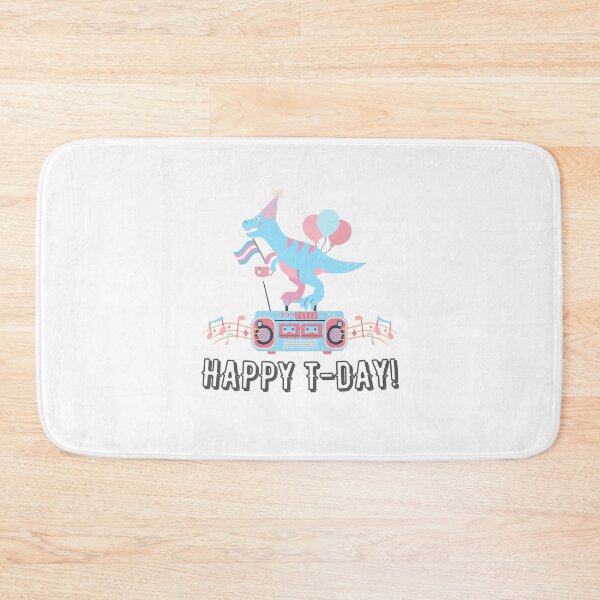 Item preview, T-rex Boombox Happy T-day - Trans Testosterone Celebration  designed and sold by Koiboi11.