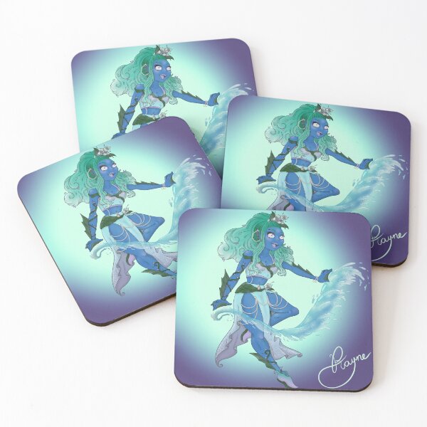 Item preview, Water Genasi Druid: Rayne designed and sold by Watersong62.