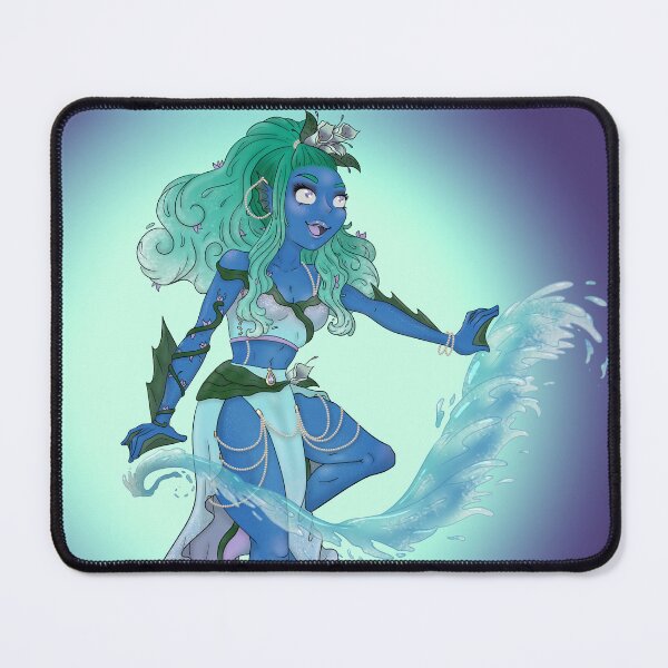 Item preview, Water Genasi Druid: Rayne designed and sold by Watersong62.
