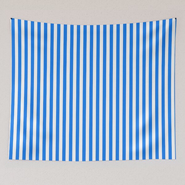 Item preview, Vertical Blue And White Striped designed and sold by TalBright.