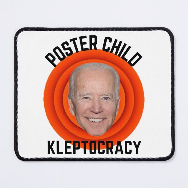Item preview, POSTER CHILD KLEPTOCRACY designed and sold by OldDustyTee.