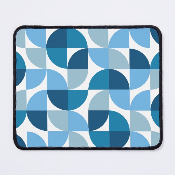 Item preview, Geometric Blue Abstract figure Cool Pattern designed and sold by Yallwofunart.