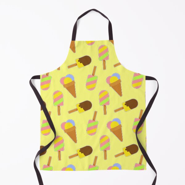Item preview, Lowely sundae and popsicle ice cream pattern designed and sold by CutieBlue.