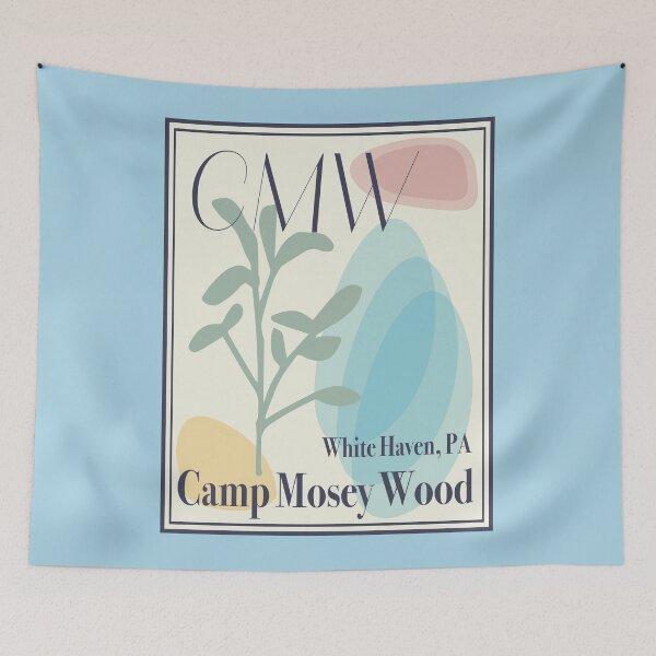 Item preview, Camp Mosey Wood Colorful Design designed and sold by l-redfern.