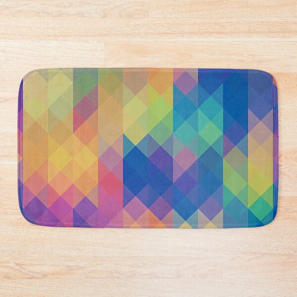 Item preview, Triangles cute multicolor pattern designed and sold by cutecrazytshirt.