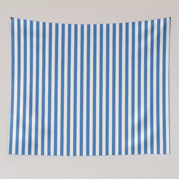 Item preview,  Vertical Blue And White Striped designed and sold by TalBright.