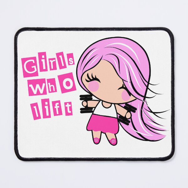 Item preview, Fitness girl, gym girl, girls who lift designed and sold by Tim Addison.