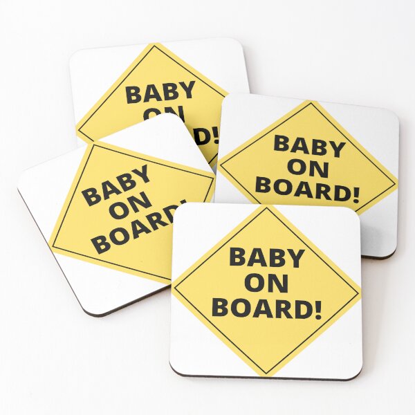 Item preview, Baby On Board Artwork for Car Bumper designed and sold by LilysDesignShop.