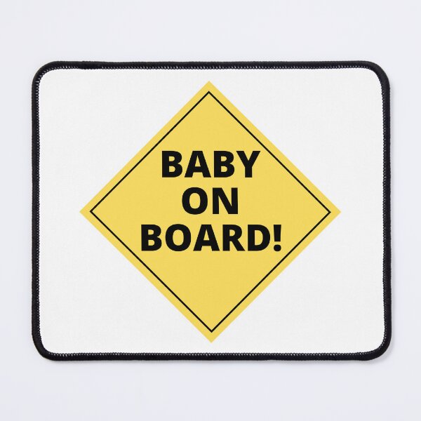 Item preview, Baby On Board Artwork for Car Bumper designed and sold by LilysDesignShop.