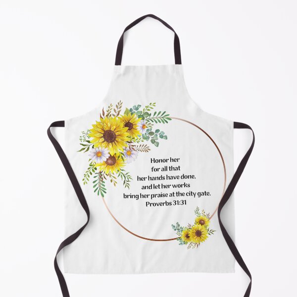 Item preview, Proverbs 31:31 Honor her for all that her hands have done, and let her works bring her praise at the city gate. designed and sold by WhatThePublicWa.