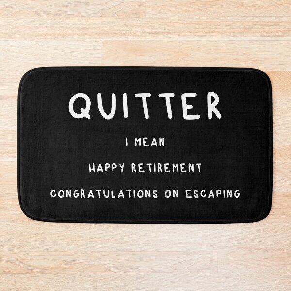 Item preview, QUITTER designed and sold by Fam19.