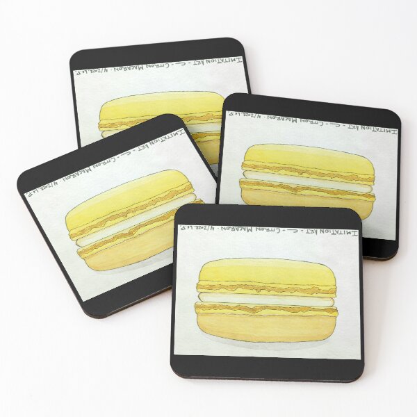 Aperçu de l'œuvre Macaron au citron du Panier créée et vendue par ImitationArt.