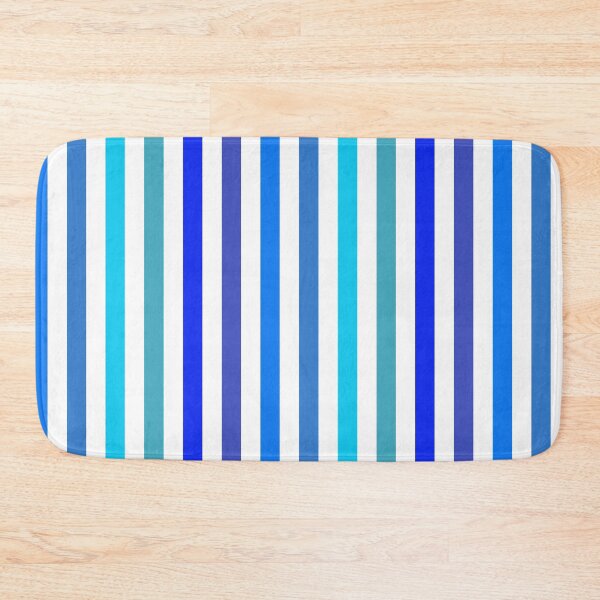 Item preview, Vertical Blue And White Striped designed and sold by TalBright.