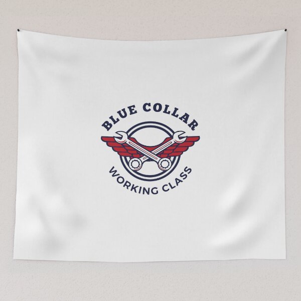 Item preview, Blue Collar Working Class designed and sold by DoraHappy.