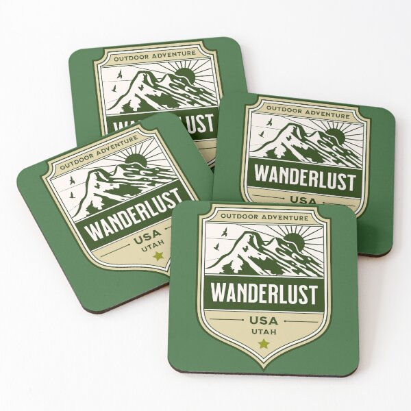 Item preview, Explore Moab Bryce Arches Vintage Nature Adventure Wanderlust Travel Utah designed and sold by CattlettArt.